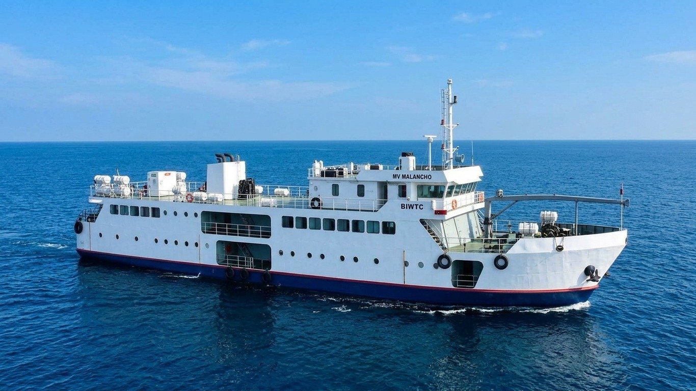 MV Malancho is a passenger vessel serving the Cox’s Bazar to Saint Martin